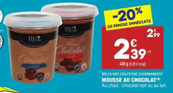 ALDI Mousse Au Chocolat offre
