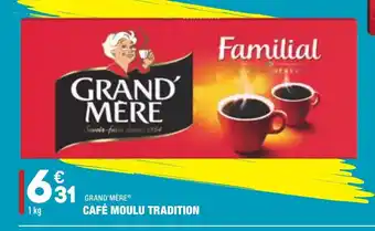 ALDI Cafe Moulu Tradition offre