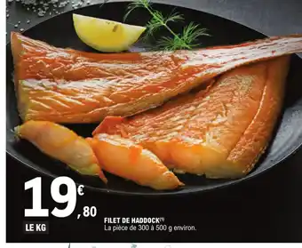 E.Leclerc FILET DE HADDOCK offre