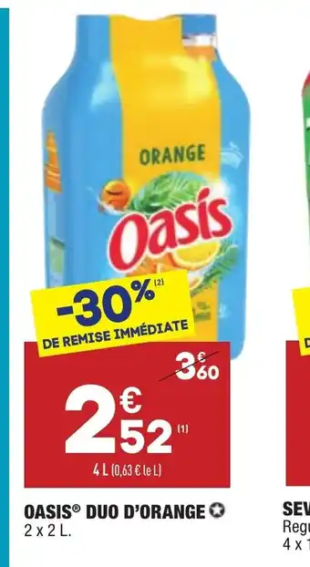 ALDI Oasis Duo D'orange offre