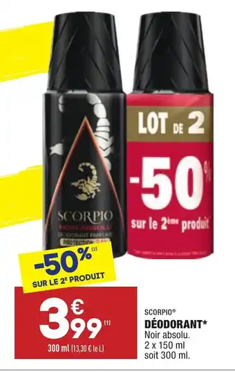 ALDI Dèodorant* offre