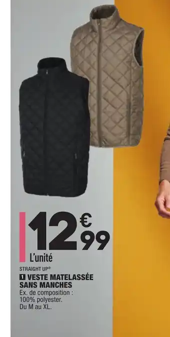 Veste Matelassèe Sans Manches