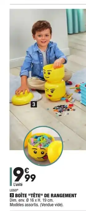 ALDI Boite "Tete" De Rangement offre