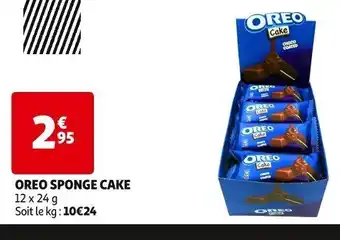 Auchan OREO SPONGE CAKE offre