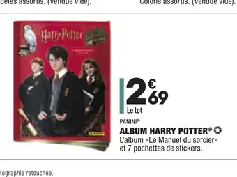 ALDI Album Harry Potter offre