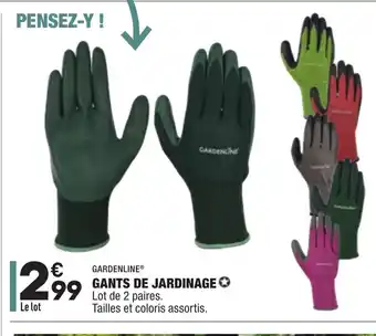 ALDI Gants De Jardinage offre