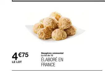 Gougères emmental