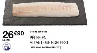 Monoprix Dos de cabillaud offre