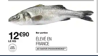 Monoprix Bar portion offre