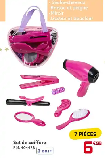 Gifi Set de coiffure offre