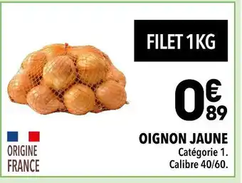 Supeco Oignon jaune offre