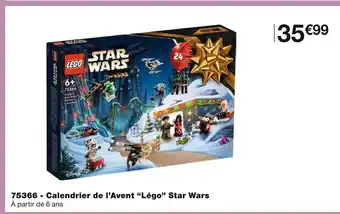 Monoprix Légo 75366 - calendrier de l’avent star wars offre