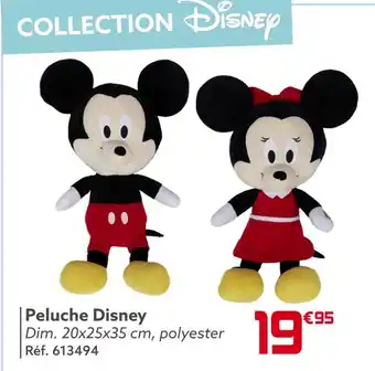 Gifi Disney peluche disney offre
