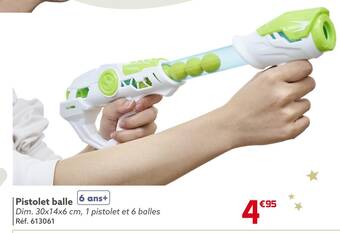 Gifi Pistolet balle offre