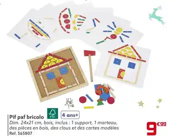 Montessori pif paf bricolo