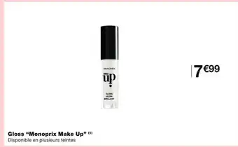Monoprix Monoprix make up gloss (1) offre