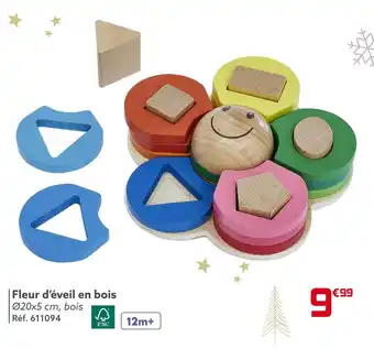 Montessori fleur dâĂ©veil en bois
