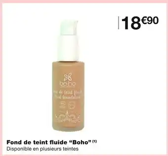 Monoprix Boho fond de teint fluide offre
