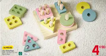 Gifi Montessori jeu d’empilage offre