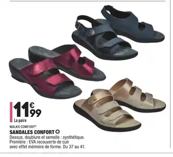 ALDI Sandales Confort offre