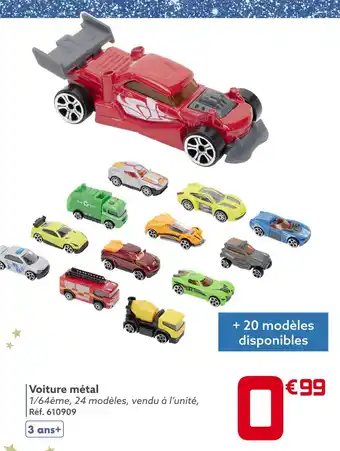 Gifi Voiture métal offre