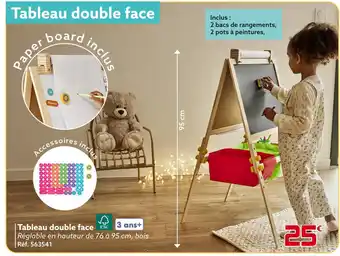 Tableau double face