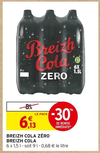Intermarché Breizh cola breizh cola zéro offre