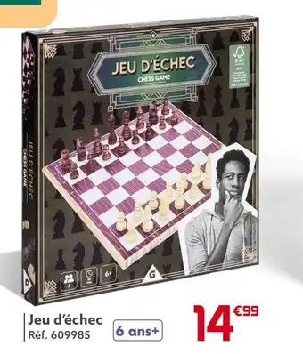 Gifi Jeu d’échec offre