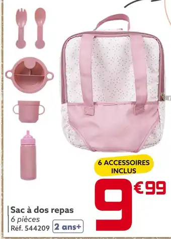 Gifi Sac à dos repas offre