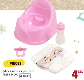Gifi Accessoires poupon offre
