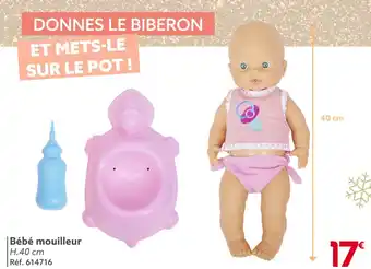 Gifi Bébé mouilleur offre