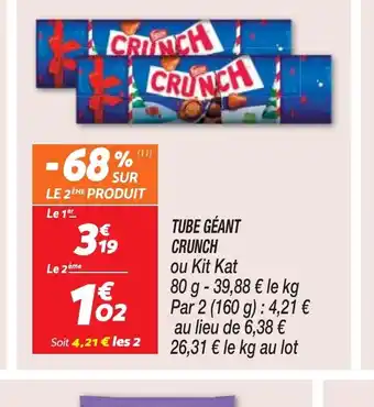 Netto TUBE GÉANT offre