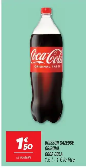 Netto BOISSON GAZEUSE ORIGINAL COCA COLA offre