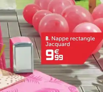 Gifi Nappe rectangle Jacquard offre