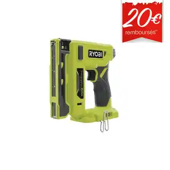Bricomarché Agrafeuse ryobi - r18st50-0 - 18v oneplus - sans batterie ni chargeur offre