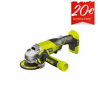 Bricomarché Meuleuse d'angle ryobi 18 v oneplus - sans batterie ni chargeur r18ag-0 offre