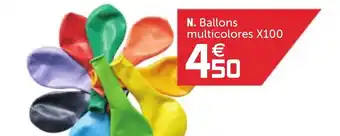 Gifi Ballons multicolores offre