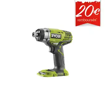 Bricomarché Visseuse à choc ryobi 18v oneplus - sans batterie ni chargeur r18id3-0 offre
