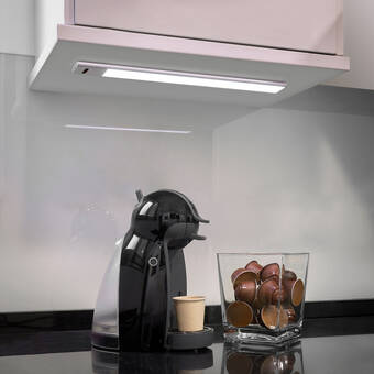 Bricorama Emuca luminaire led kaus rechargeable par usb avec switch, l 240 mm, anodisé mat, plastique et aluminium offre