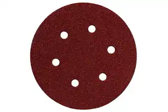 Bricorama 25 disques abrasifs auto.150 p 40 pour ponceuse offre