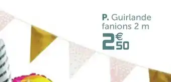 Gifi Guirlande fanions offre