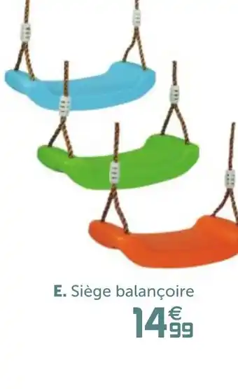 Gifi Siège balançoire offre