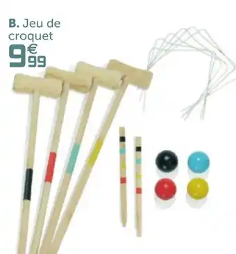 Jeu de croquet