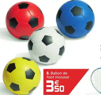 Gifi Ballon de foot mousse offre