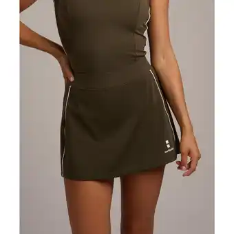 Decathlon Performance jupe de tennis/padel femme olive offre