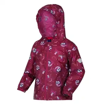 Decathlon Peppa pig pack it veste anti-pluie pour enfant - rouge foncé offre