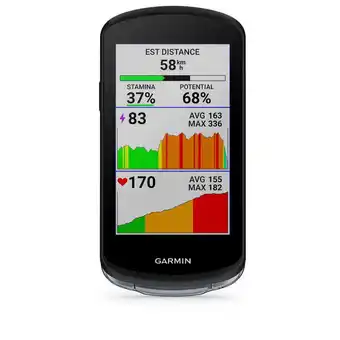Decathlon Compteur vélo edge 1040 noir offre