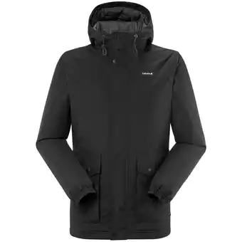 Veste de randonnee lafuma ecoleaf warm noir - homme