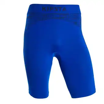 Decathlon Sous-short football adulte bleu indigo keepdry 500 offre