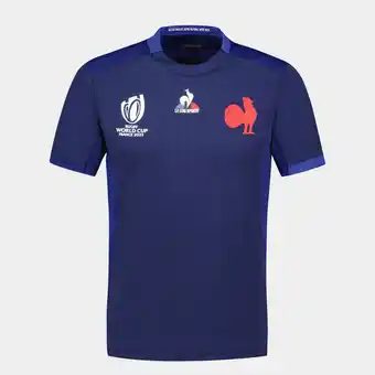 Decathlon Maillot manches courtes de rugby replica france 2023 adulte offre